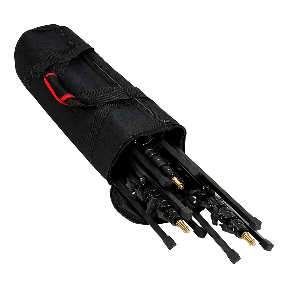 Fotodiox Compact 7ft Light Stands - 7' Lightstand for Studio Strobe and Lighting Fixtures