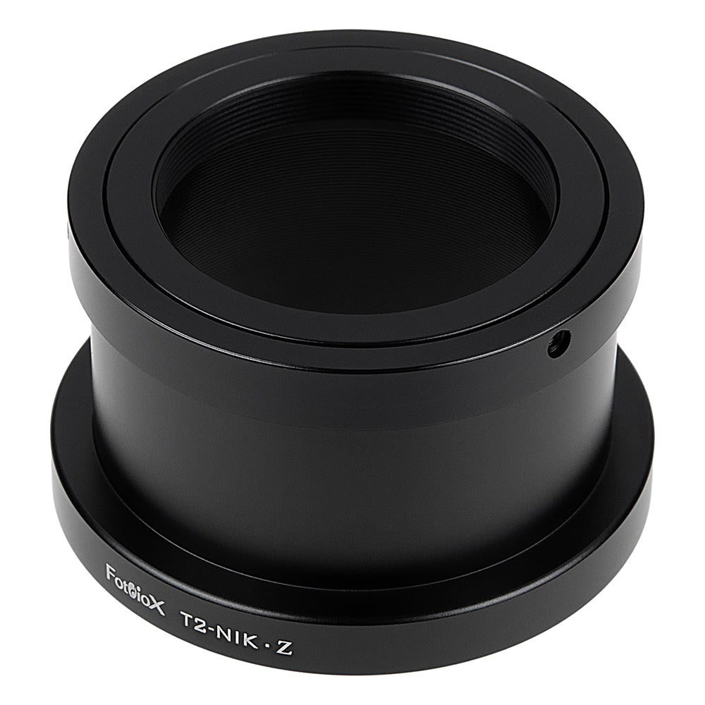 Fotodiox Lens Adapter - Compatible with T-Mount (T / T-2) Screw Mount SLR Lens to Nikon Z-Mount Mirrorless Cameras