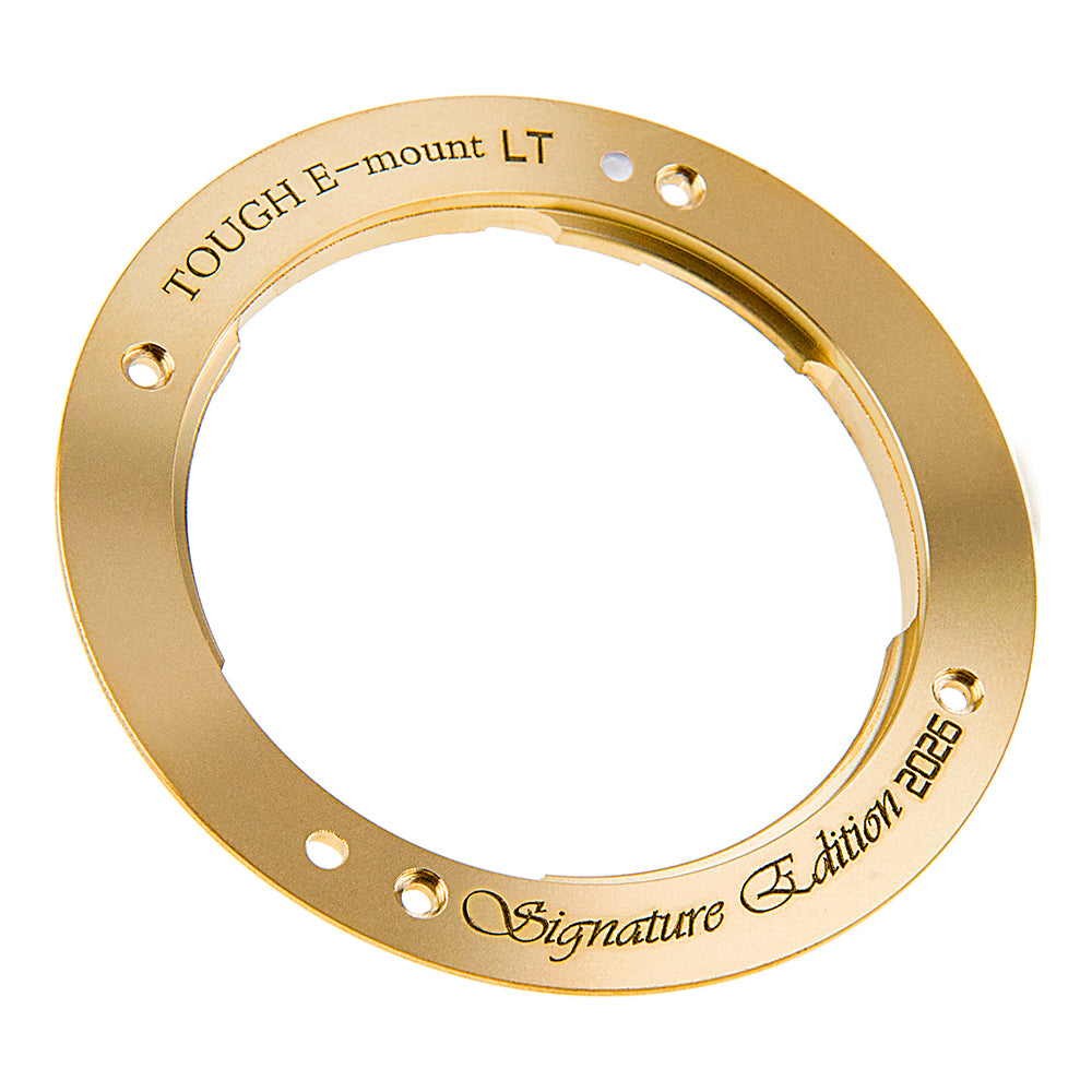 The Tough E-Mount Signature Edition LT from Fotodiox Pro - A Distinctive Brass, Light Tight Replacement Lens Mount for Compatible Sony NEX & E-Mount Camera Bodies