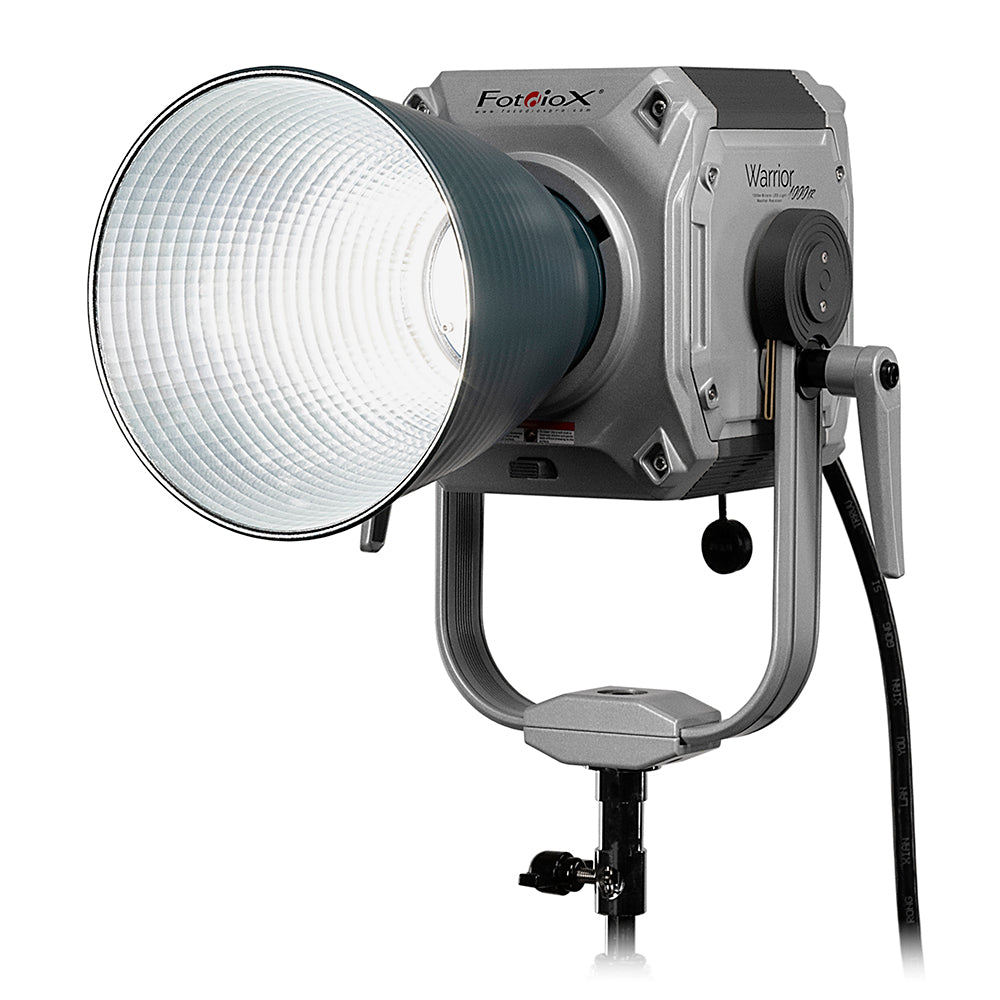 Fotodiox Pro Warrior 1000XR Weather Resistant, Bicolor LED Light Kit - High-Intensity 1000W Tungsten to Daylight Color (2700-6500k) LED Light Kit for Still and Video