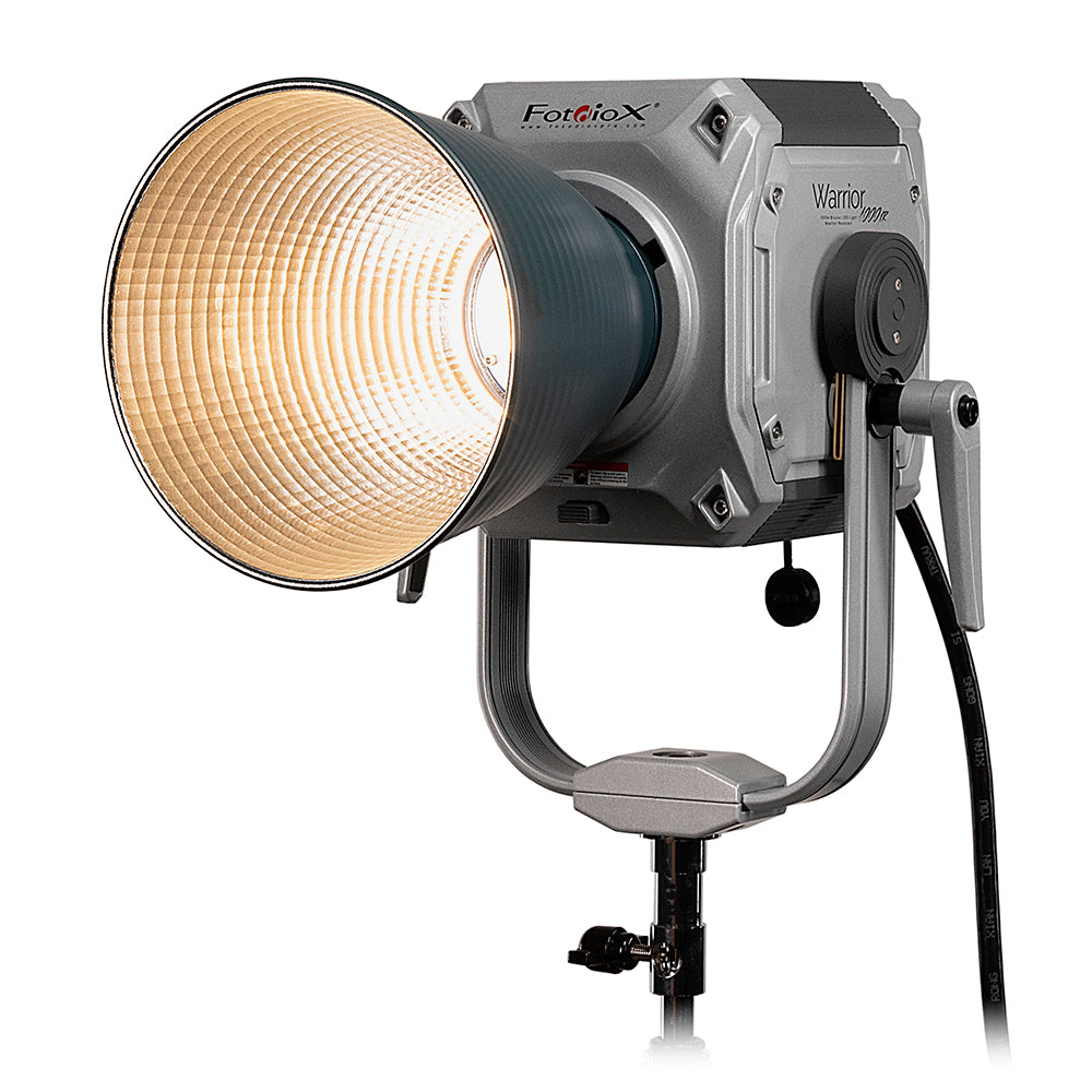 Fotodiox Pro Warrior 1000XR Weather Resistant, Bicolor LED Light Kit - High-Intensity 1000W Tungsten to Daylight Color (2700-6500k) LED Light Kit for Still and Video