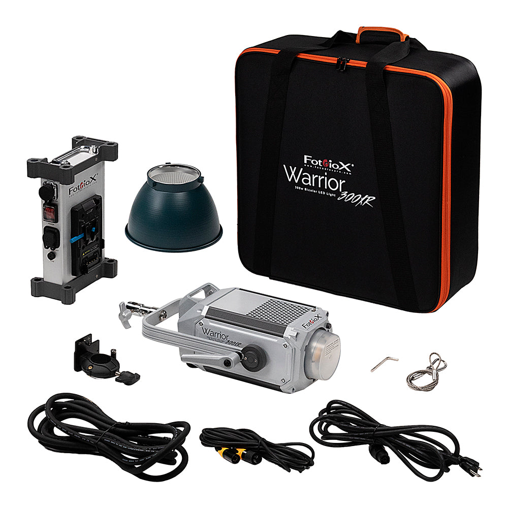 Warrior 300X Bicolor LED Light - 2700-6500k Light for Still and