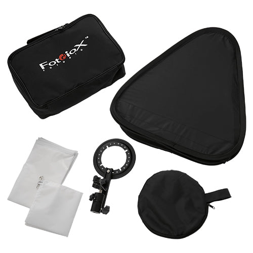 Fotodiox Pro Foldable Softbox with Flash / Speedlight Bracket for Speedlights