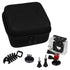Fotodiox Pro GoTough CamCase Double Kit (choose from 5 colors) - GoTough Travel Case & 8x Accessories (Screws, Extender, Tripod Adapters, Wrench, etc) to Fit Two Hero Cameras - Compatible with all GoPro Style Cameras with the 2-Prong Mounting System