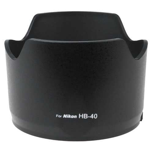 Fotodiox Lens Hood Replacement for HB-40 - Compatible with Nikon AF-S 24-70mm f/2.8G ED Lens