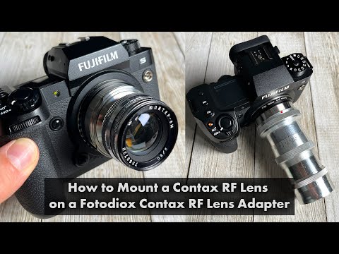 Fotasy Contax Yashica CY Lens To Nikon Z Mount Mirrorless Camera Adapter, Compatible With Canon FD Lense & Nikon Mirrorless Z5 Z50 Z6 Z7 Z6II Z7II Z Fc Z9 - Walmart