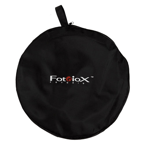 Fotodiox 2-in-1 Collapsible Teardrop Reflector Disc - Silver / Gold - 3 Size Options
