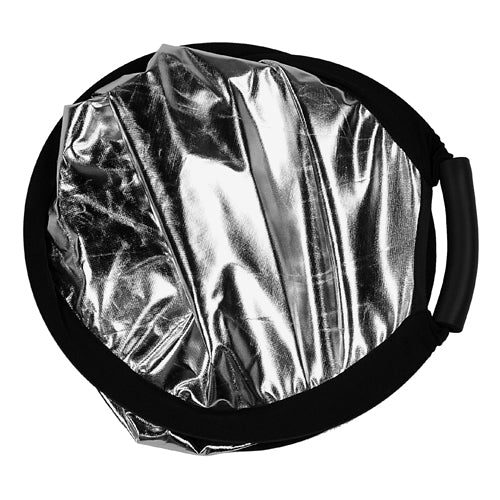 Fotodiox 2-in-1 Collapsible Teardrop Reflector Disc - Silver / Gold - 3 Size Options