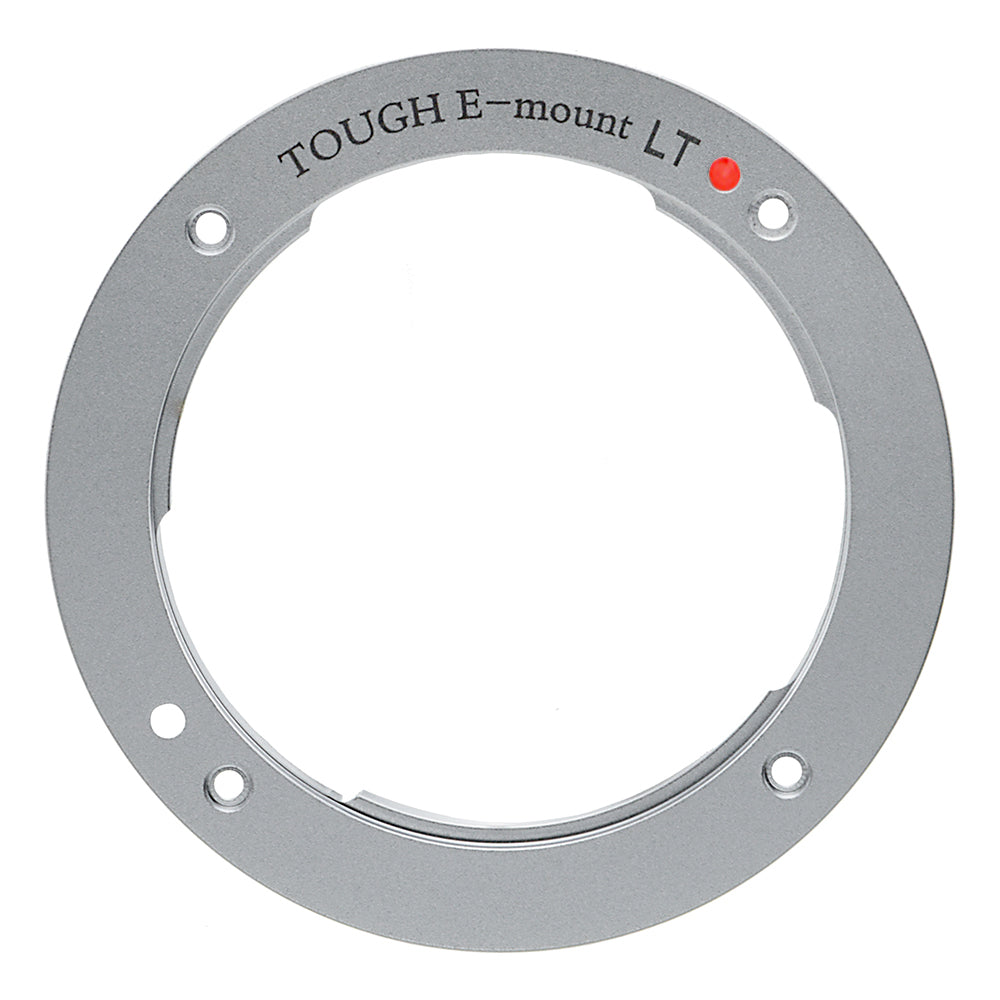 Fotodiox Pro TOUGH E-Mount - Silver - Light Tight Replacement Lens Mount for Sony E-mount Cameras