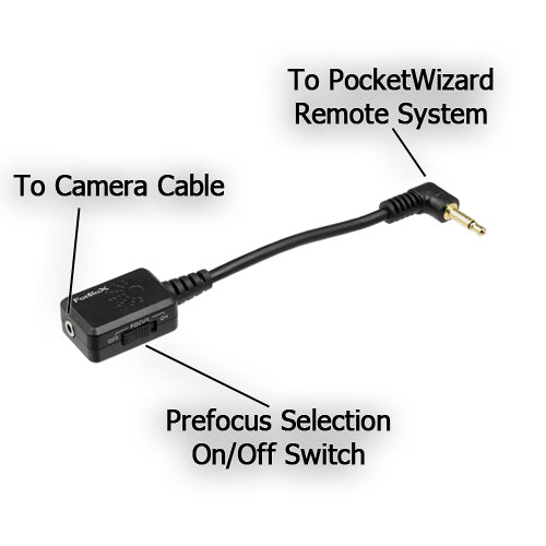 Fotodiox Pro Pre-Trigger Remote Shutter Release Cable Kit for Pocket Wizard