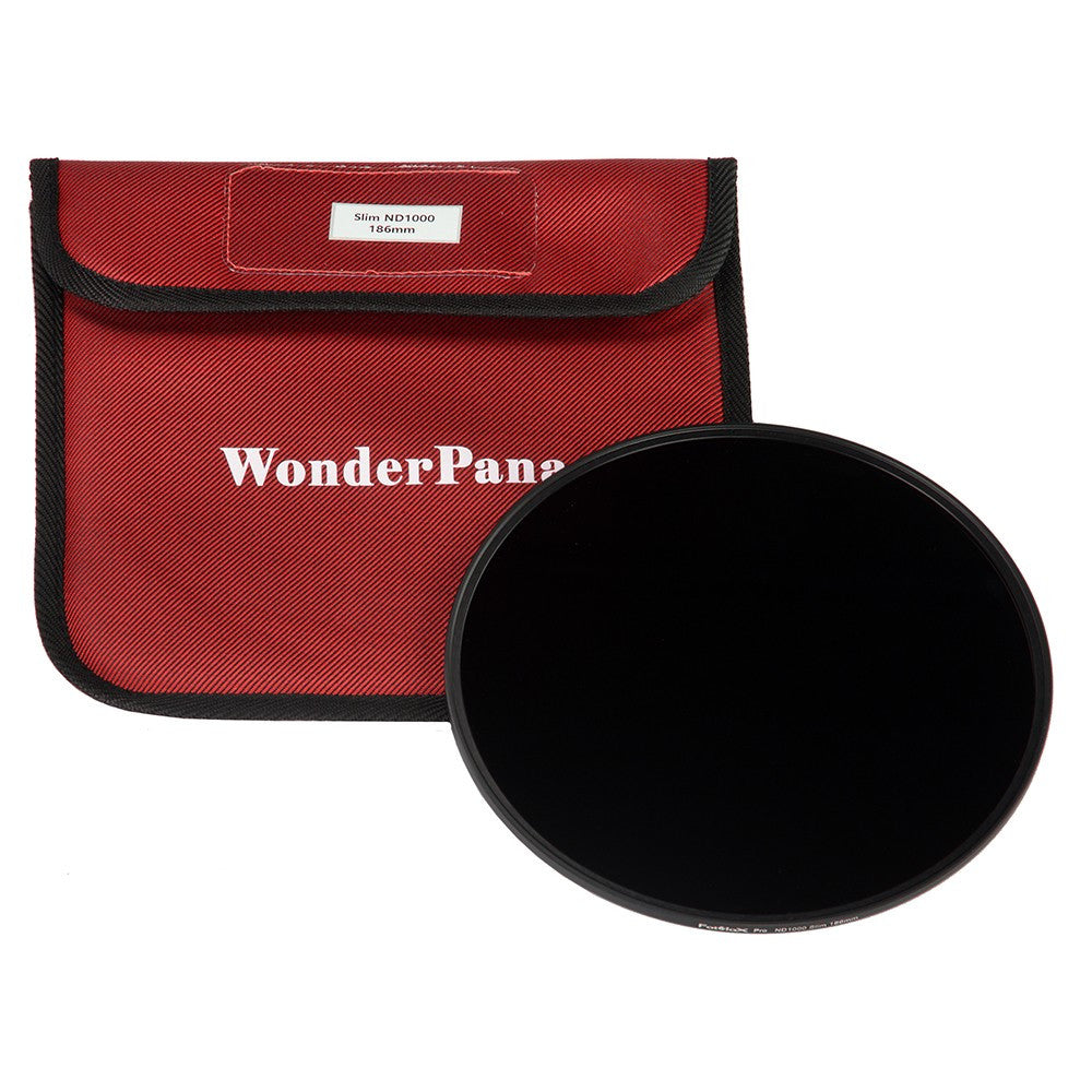 WonderPana 186mm Slim Neutral Density 1000 (10-Stop) Filter - Slim ND1000 Filter (works with WonderPana 186 Systems)