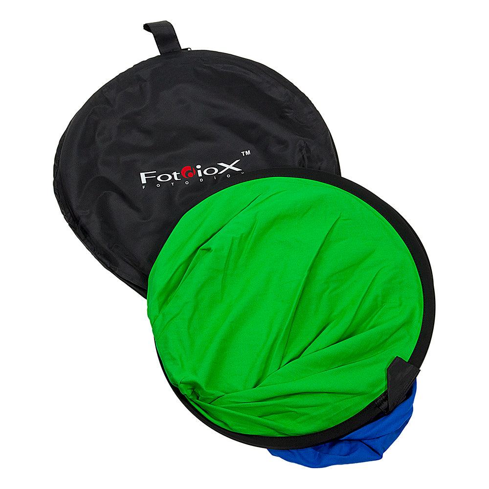 Fotodiox Collapsible 40x60in Portable Chromakey Blue/Green Background