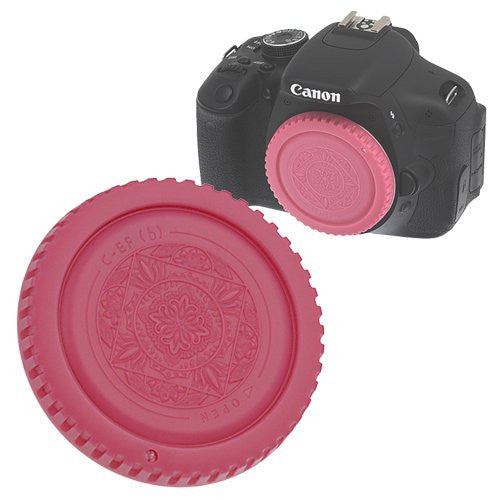Fotodiox Designer Pink Body Cap for All Nikon F SLR/DSLR Cameras