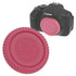 Fotodiox Designer Pink Body Cap for All Canon EOS EF & EF-s Cameras