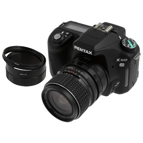 Fotodiox Macro Extension Tube Set for Pentax K (PK) Mount SLR Cameras for Extreme Close-up Photography