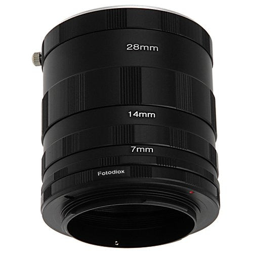 Fotodiox Macro Extension Tube Set for Nikon F Mount SLR Cameras