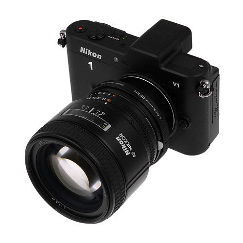 Lens Adapter - Nikon F Mount G-Type Lenses to Nikon 1-Series Cameras –  Fotodiox, Inc. USA