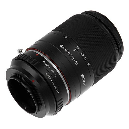 Sony/Minolta A-Mount D/SLR Lens to Fujifilm X-Series (FX) Mount Camera Body Adapter