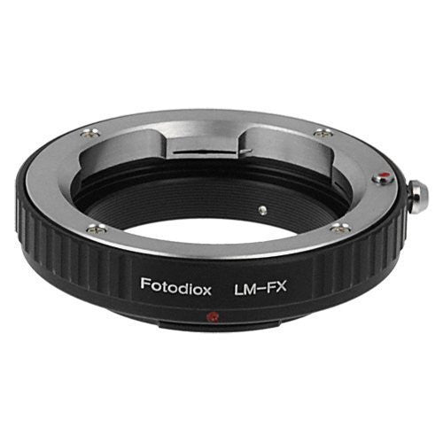 Fotodiox Lens Mount Adapter - Leica M Rangefinder Lens to Fujifilm Fuji X-Series Mirrorless Camera Body