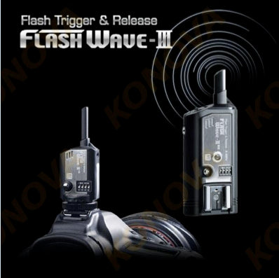 SMDV Flash Wave-3 Professional Flash Trigger & Release - 2.4GHz 16-Channel Digital Radio Remote for Studio Strobe, Flash and Camera