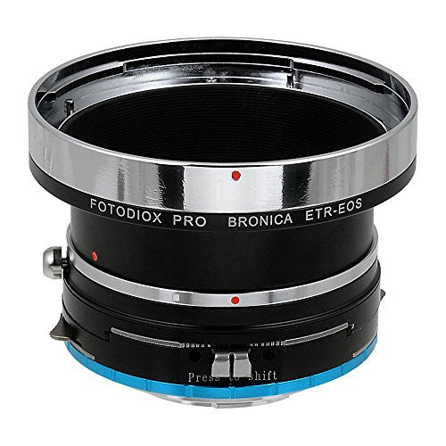 Bronica ETR Mount SLR Lenses to Fujifilm X-Series (FX) Mount Camera Bodies