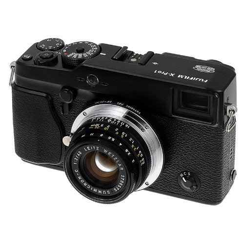 Gepensioneerd Transparant Minnaar Leica M Rangefinder Lens to Fujifilm X-Series (FX) Mount Camera Body Pro  Mount Adapter – Fotodiox, Inc. USA