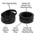 Fotodiox Macro Extension Tube Set for Pentax K (PK) Mount SLR Cameras for Extreme Close-up Photography