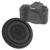 Fotodiox Designer Black Body Cap for All Canon EOS EF & EF-s Cameras