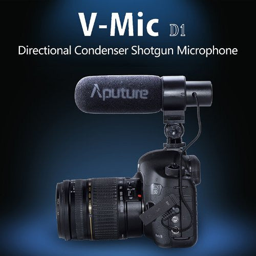 Aputure V-Mic D1 - Directional Condenser Shotgun Microphone