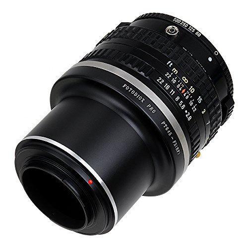 Pentax 645 SLR Lens to Fujifilm X-Series (FX) Mount Camera Body Adapter