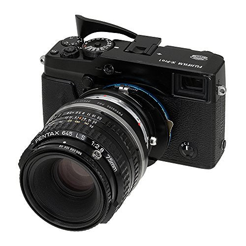 Pentax 645 SLR Lens to Fujifilm X-Series (FX) Mount Camera Body Adapter