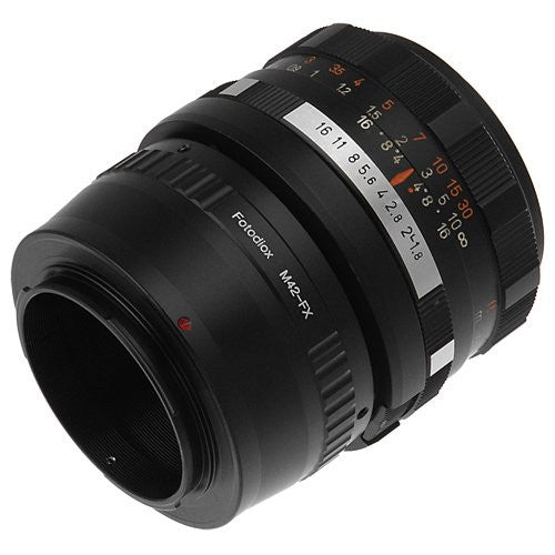 wacht Omhoog gaan Voorgevoel M42 Screw Mount Lens to Fujifilm X-Series (FX) Mount Camera Body Pro Mount  Adapter – Fotodiox, Inc. USA