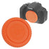 Fotodiox Designer Orange Body Cap for All Nikon F SLR/DSLR Cameras