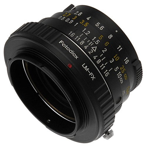 Fotodiox Lens Mount Adapter - Leica M Rangefinder Lens to Fujifilm Fuji  X-Series Mirrorless Camera Body