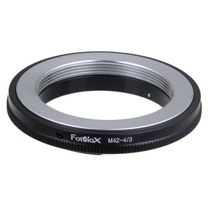 M42 Screw Mount Lens SLR Lens to Olympus 4/3 (OM4/3 or 4/3) Mount Camera Bodies