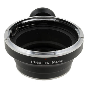 Bronica SQ Mount SLR Lens to Sony Alpha A-Mount Camera Bodies