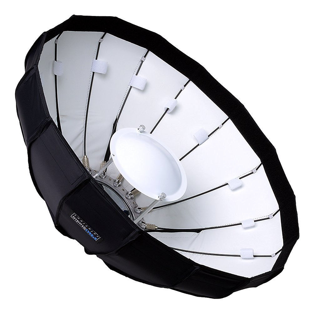Pro Studio Solutions EZ-Pro 24" (60cm) Beauty Dish and Softbox Combination with Broncolor Speedring for Bronocolor (Pulso, Primo, and Unilite), Flashman, and Compatible
