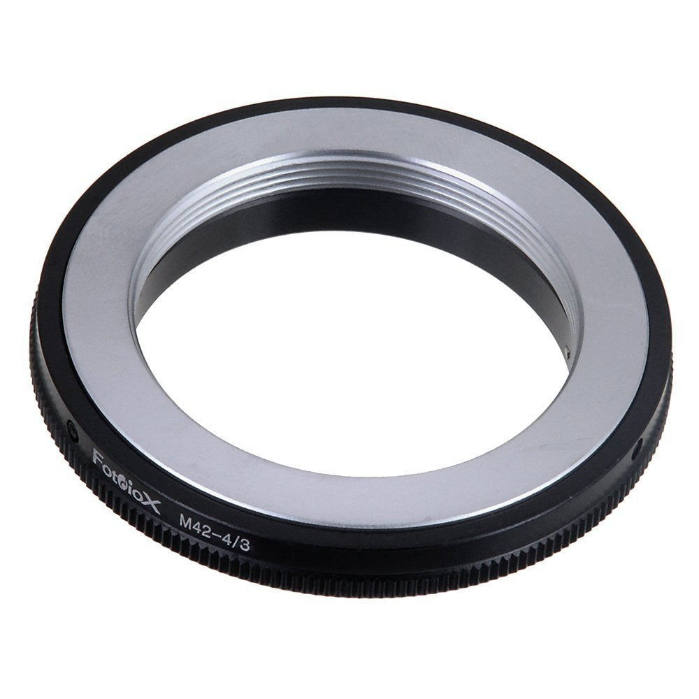Fotodiox Lens Adapter - Compatible with M42 Screw Mount SLR Lenses to Olympus 4/3 (OM4/3) Mount DSLR Cameras