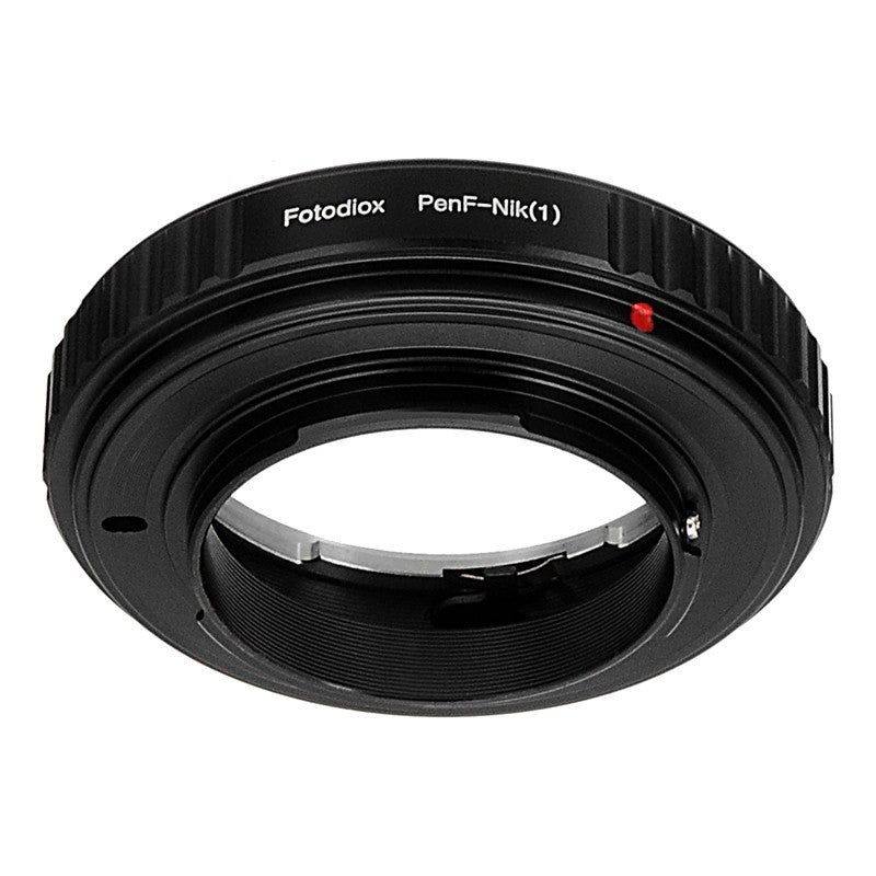Fotodiox Lens Adapter - Compatible with Olympus Pen F SLR Lenses to Nikon 1-Series Mirrorless Cameras