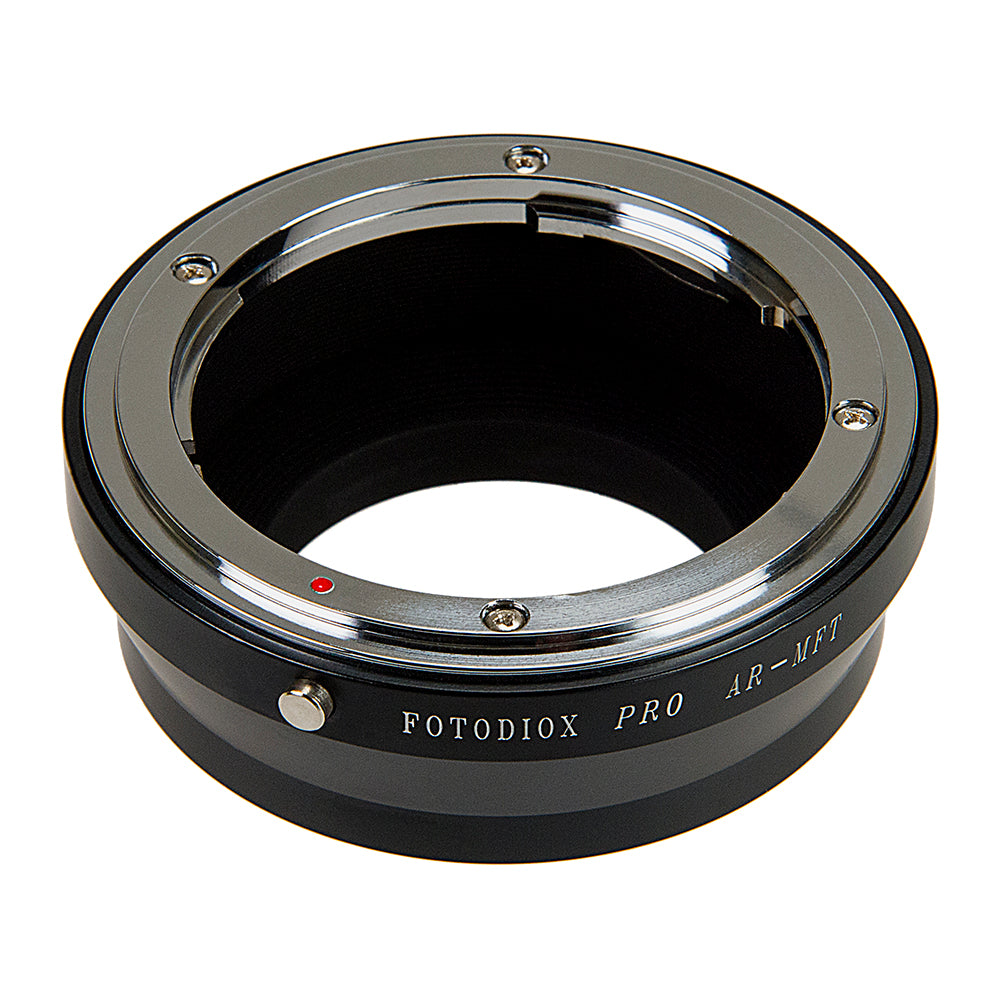Fotodiox Pro Lens Mount Adapter - Konica Auto-Reflex (AR) SLR Lens to Micro Four Thirds (MFT, M4/3) Mount Mirrorless Camera Body