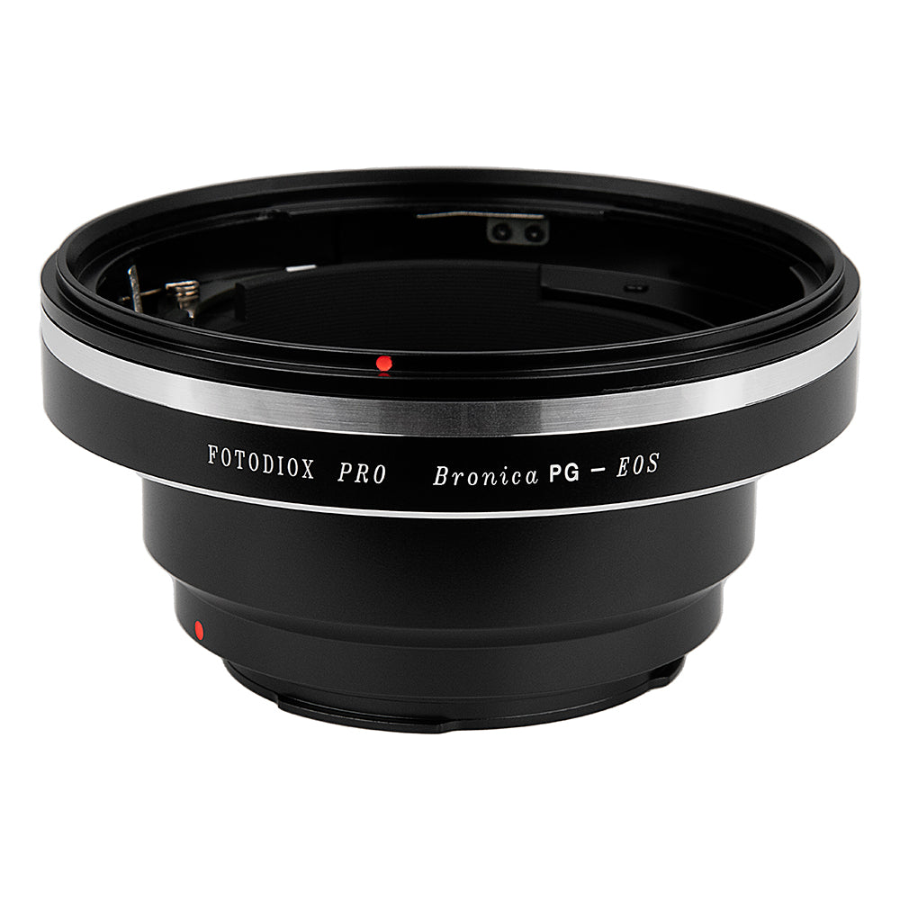 Fotodiox Pro Lens Mount Adapter - Bronica GS-1 (PG) Mount SLR Lenses to Canon EOS (EF, EF-S) Mount SLR Camera Body