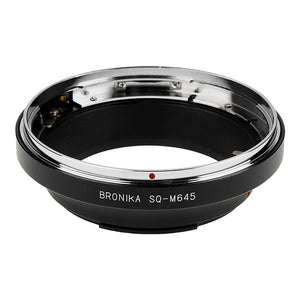 Fotodiox Pro Lens Adapter - Compatible with Bronica SQ Mount Lenses to Mamiya 645 (M645) Mount Cameras