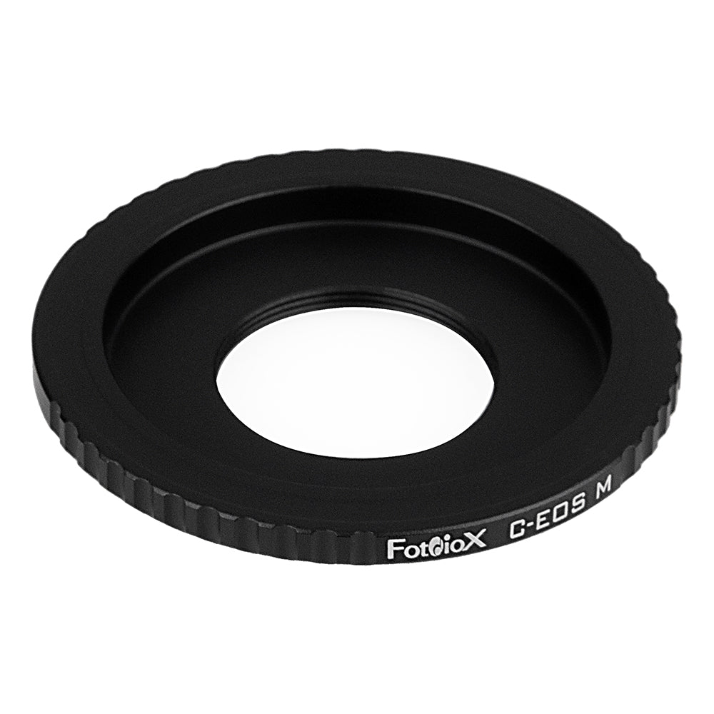 Fotodiox Lens Mount Adapter - C-Mount CCTV / Cine Lens to Canon EOS M (EF-M Mount) Mirrorless Camera Body