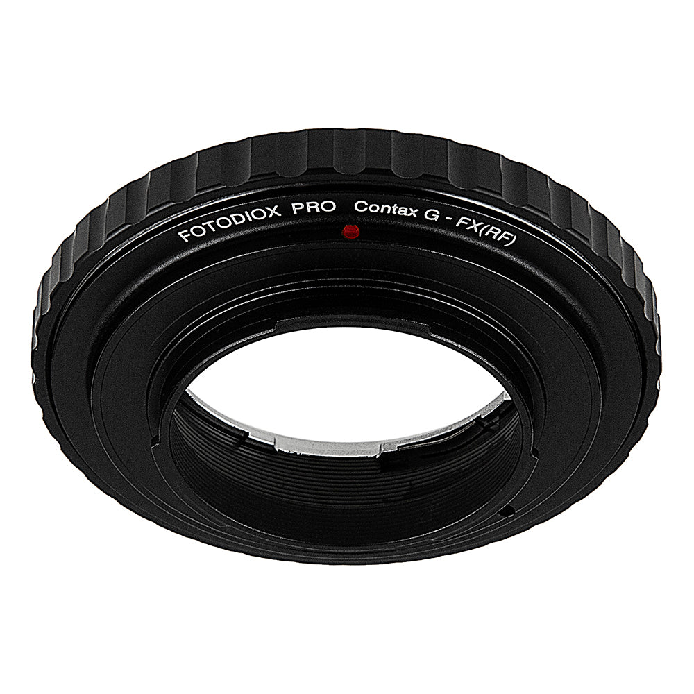 Fotodiox Pro Lens Mount Adapter - Contax G SLR Lens to Fujifilm Fuji X-Series Mirrorless Camera Body