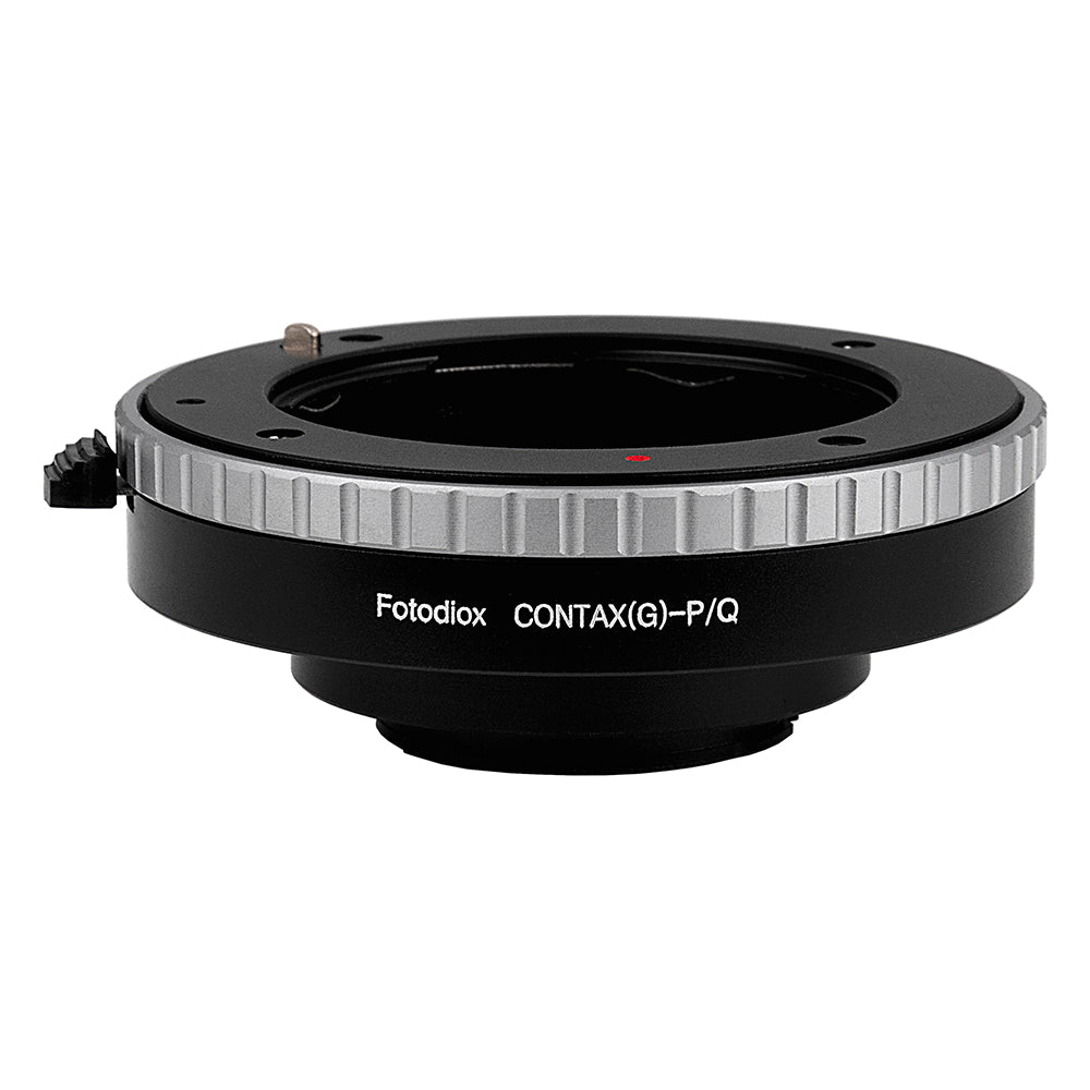 Fotodiox Lens Adapter - Compatible with Contax G Rangefinder Lenses to Pentax Q (PQ) Mount Mirrorless Cameras