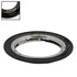 Fotodiox Pro Lens Mount Adapter Compatible with Contax/Yashica (CY) SLR Lens to Canon EOS (EF, EF-S) Mount SLR Camera Body - with Generation v10 Focus Confirmation Chip