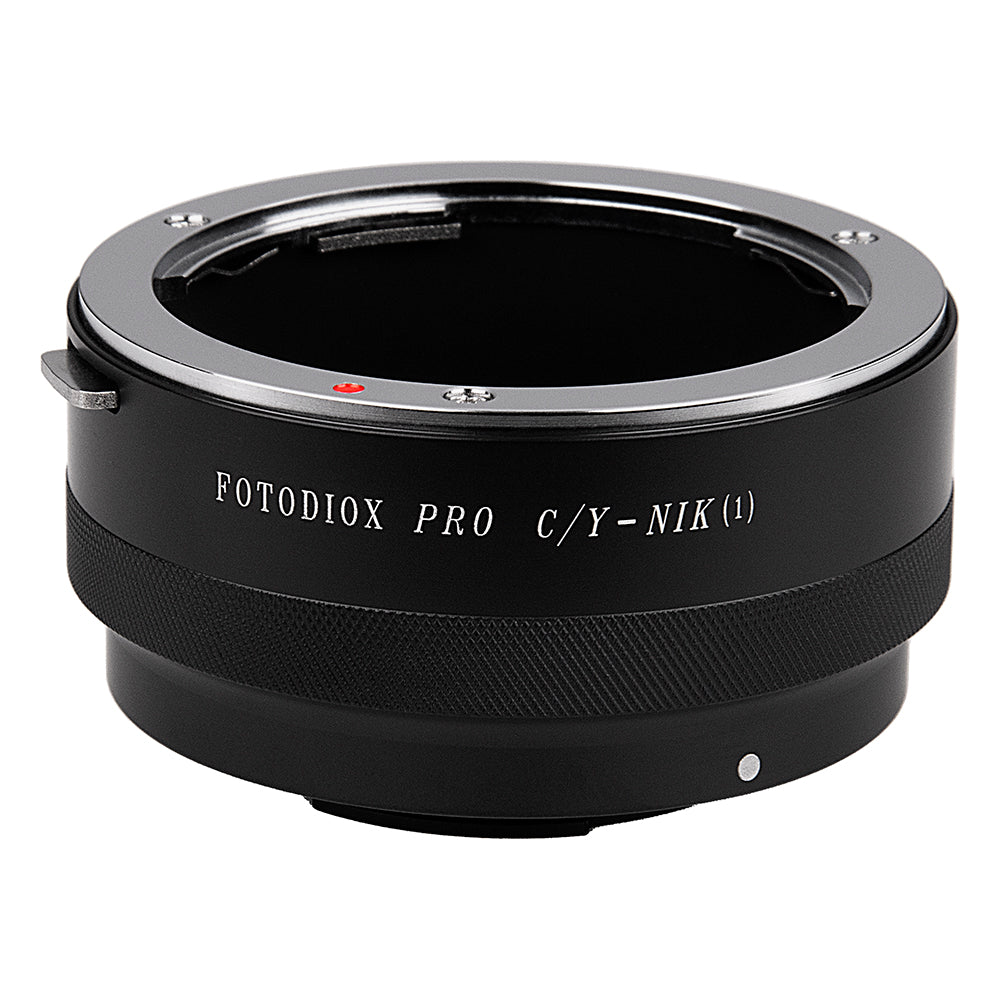 Fotodiox Pro Lens Adapter - Compatible with Contax/Yashica (CY) SLR Lenses to Nikon 1-Series Mirrorless Cameras