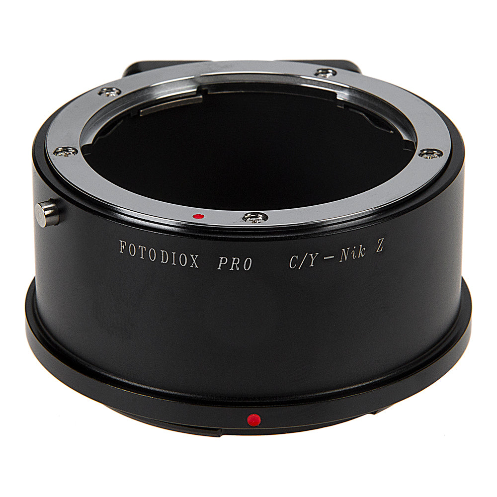 Fotodiox Pro Lens Mount Adapter Compatible with Contax/Yashica (CY) SLR Lenses to Nikon Z-Mount Mirrorless Camera Bodies