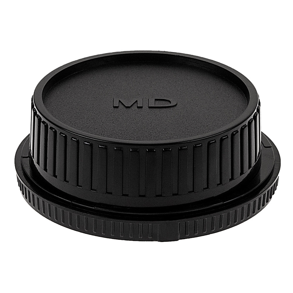 Fotodiox Camera Body & Rear Lens Cap Set for All Minolta SR/MD/MC Compatible Cameras & Lenses - Black