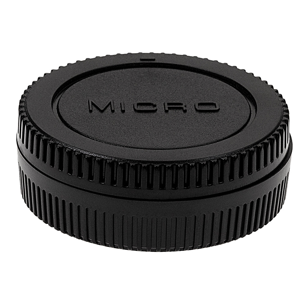 Fotodiox Camera Body & Rear Lens Cap Set for All Micro Four Thirds (MFT) Compatible Cameras & Lenses